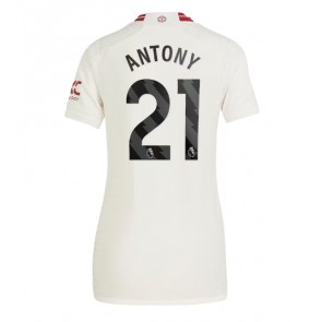 Manchester United Antony #21 Replika Tredjetrøje Dame 2023-24 Kortærmet